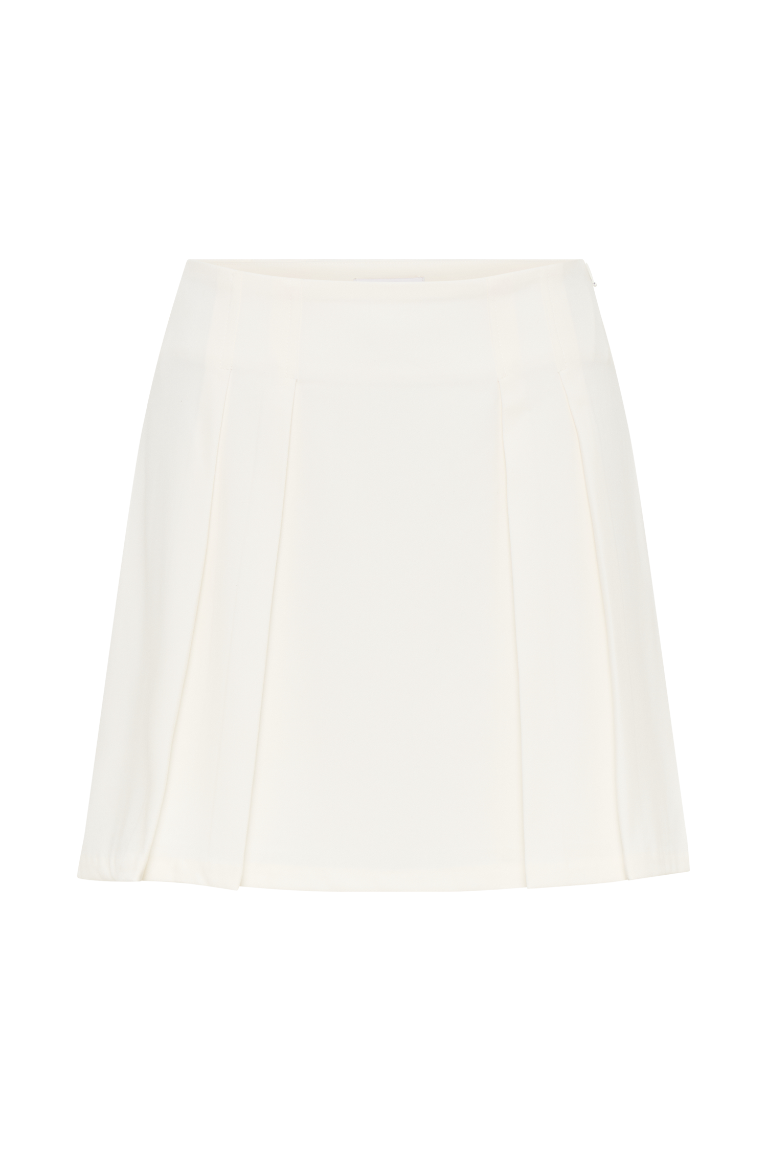 Berkley Suiting Mini Skirt - Ivory