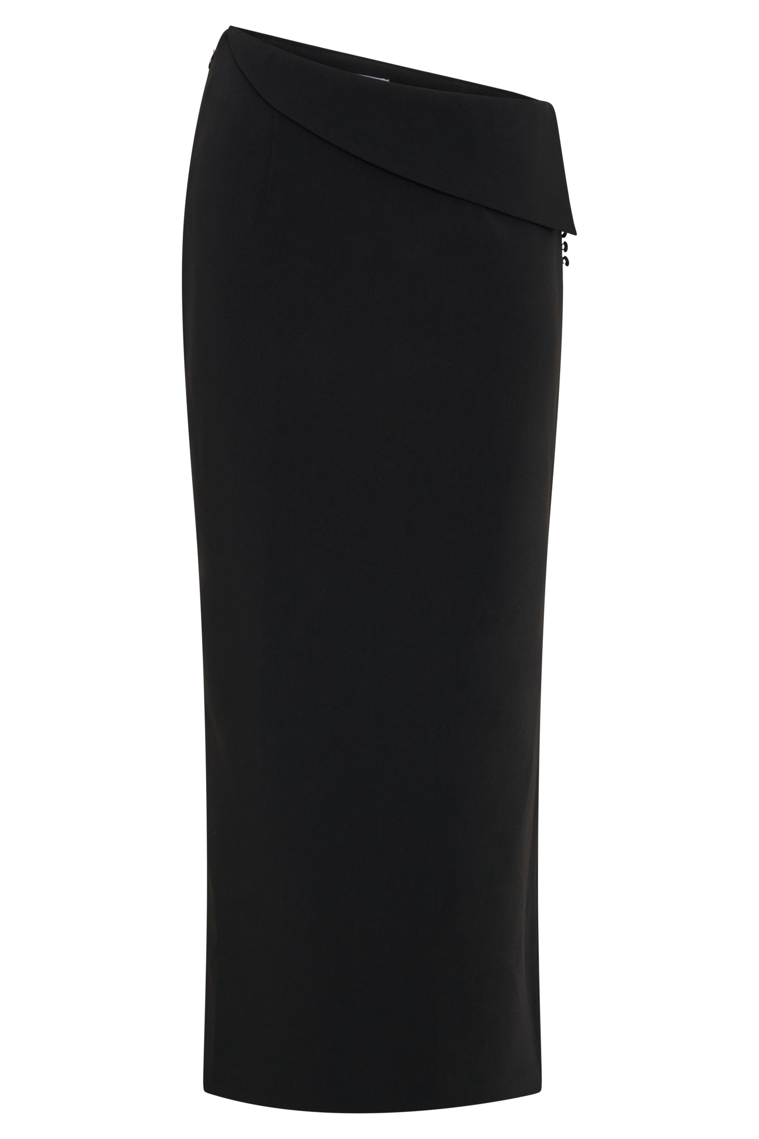 Astrid Suiting Midi Skirt - Black