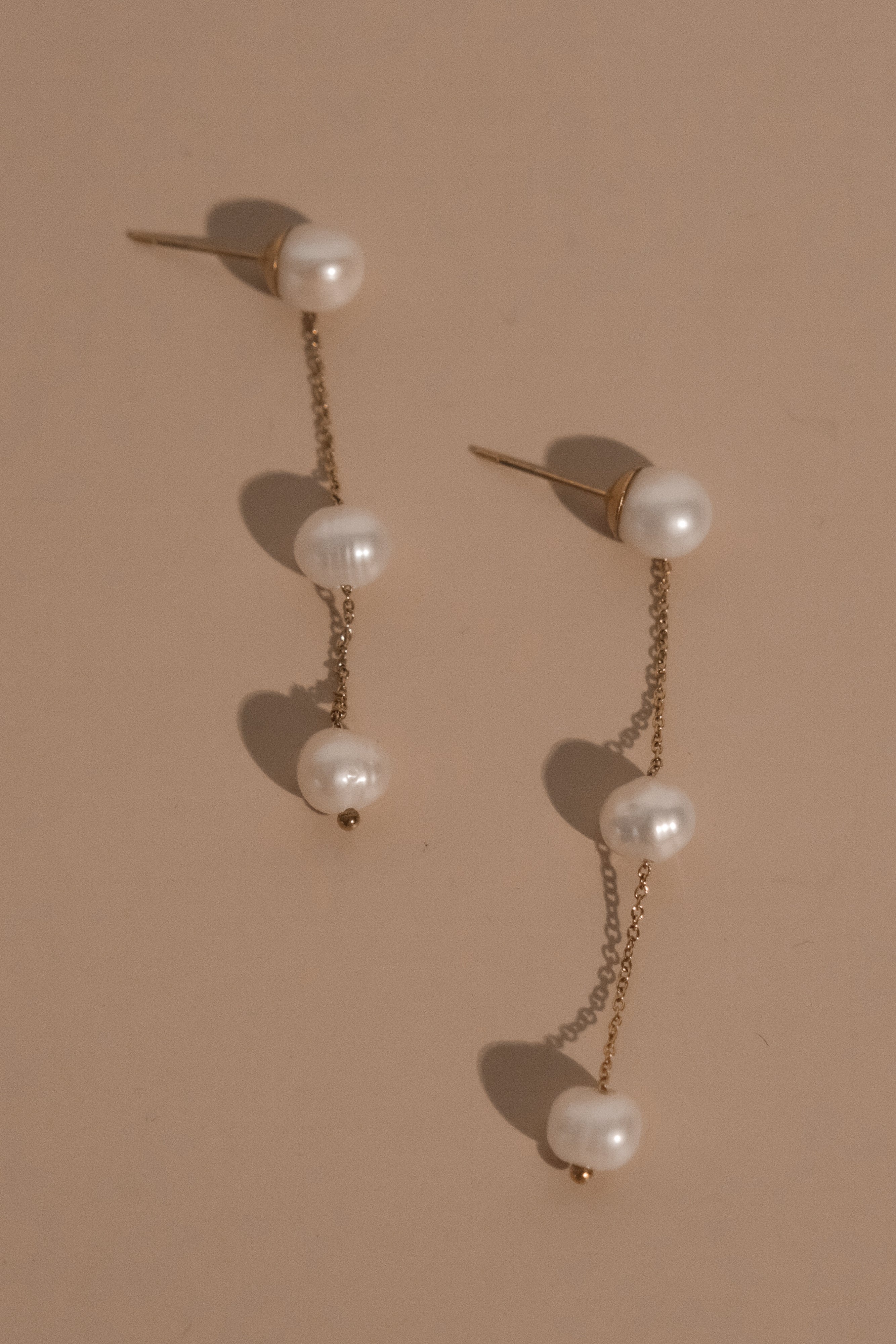 Bodhi Freshwater Pearl Drop Earrings - Pearl