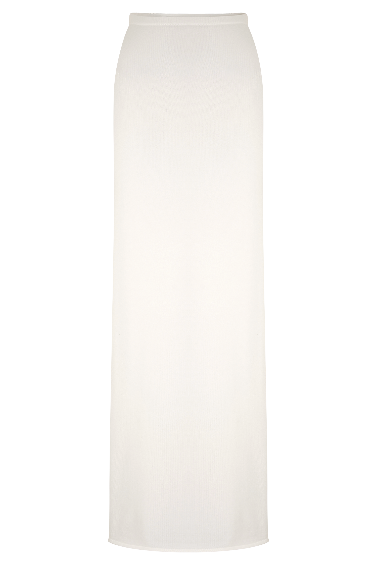 Alejandra Knit Maxi Skirt - White