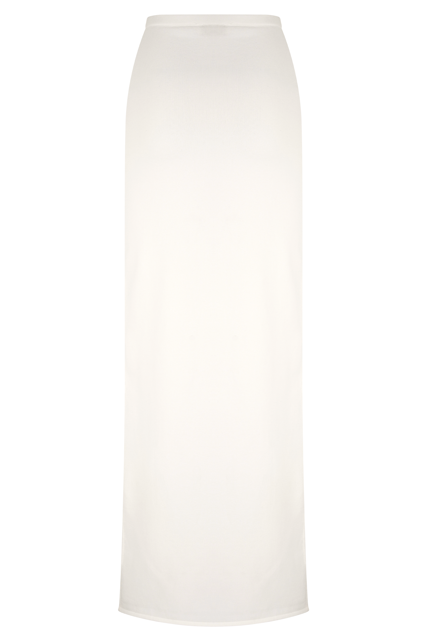 Alejandra Knit Maxi Skirt - White