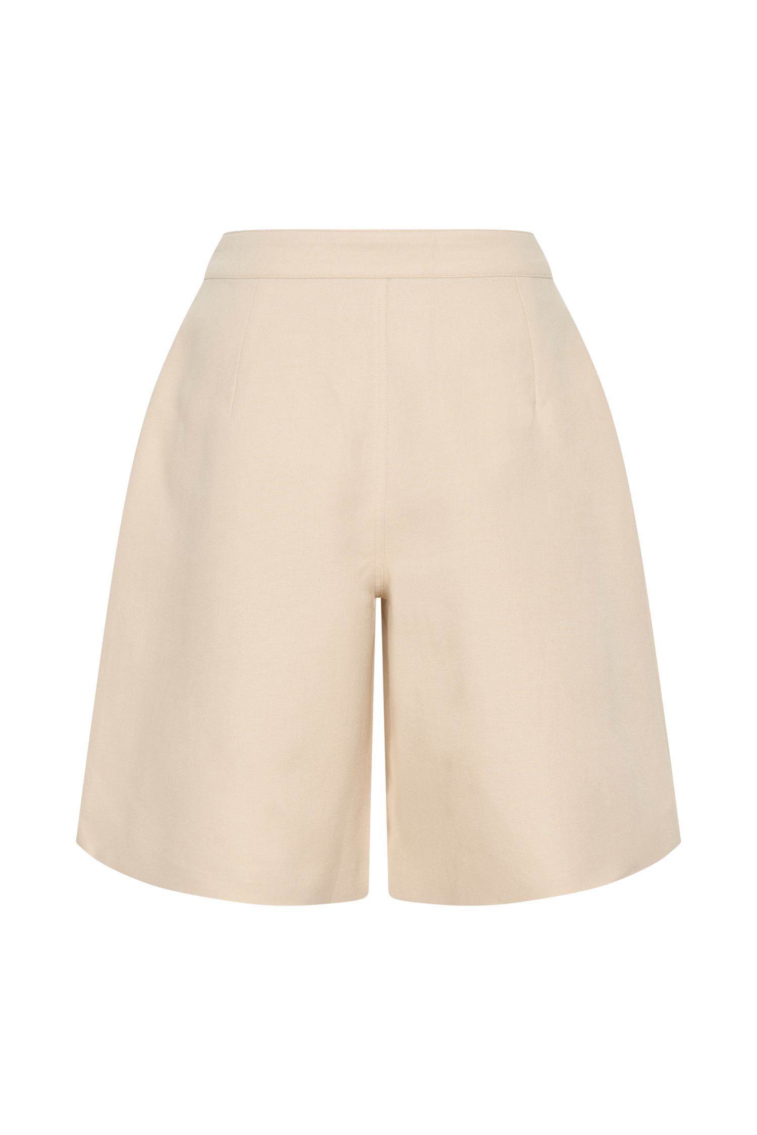 Andina Linen Shorts - Natural Beige