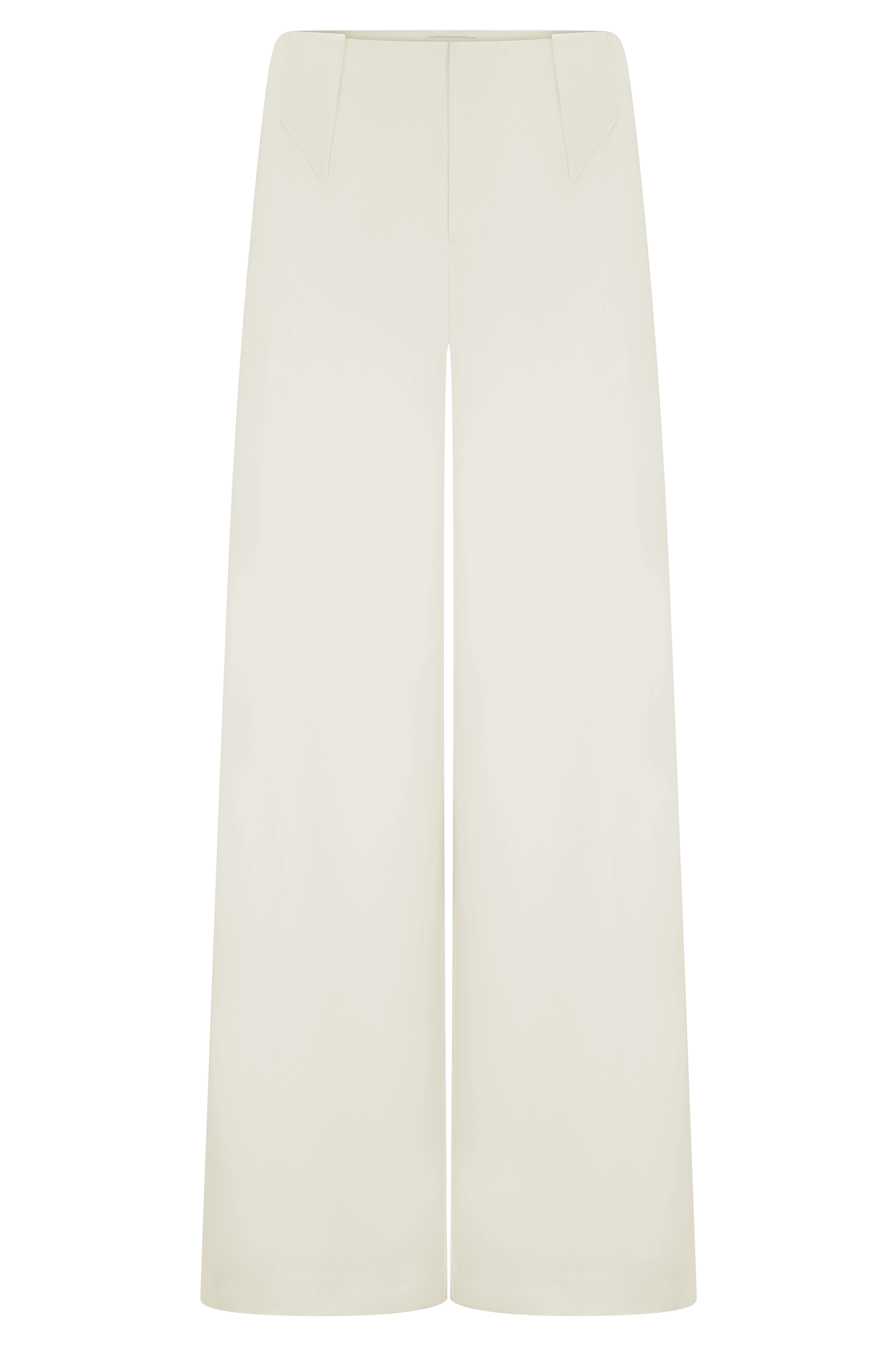 Arlo Wide Leg Suiting Trouser - Ivory