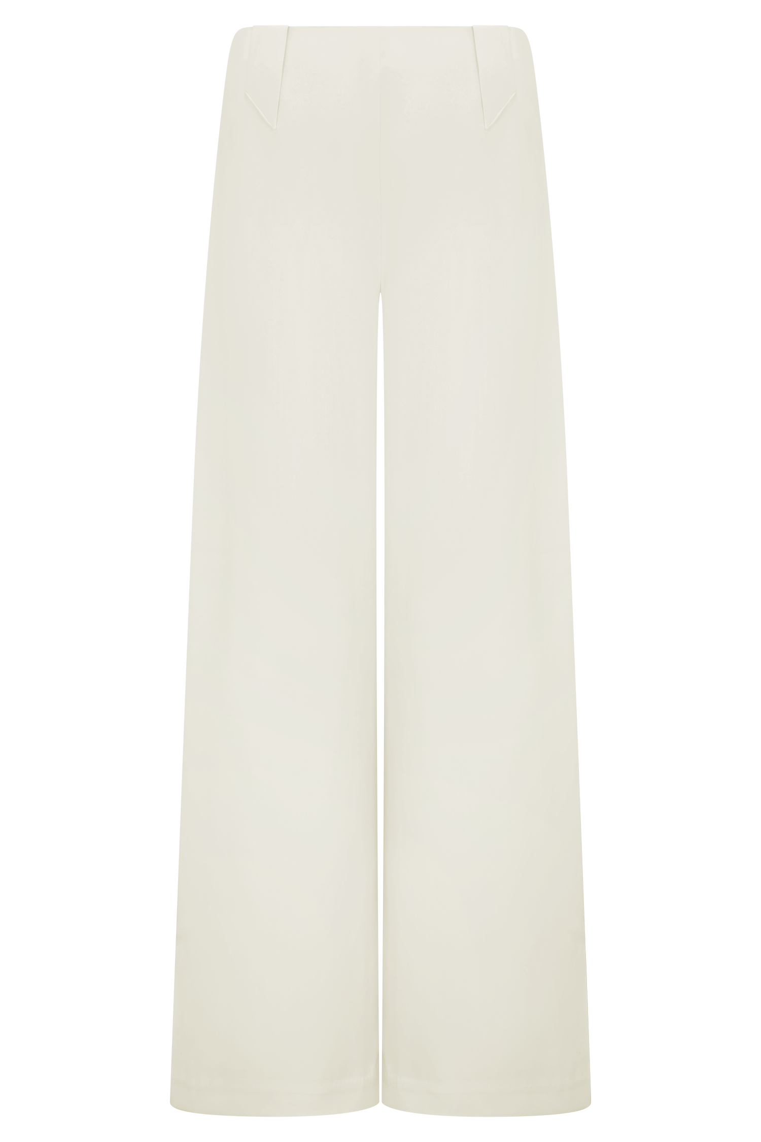 Arlo Wide Leg Suiting Trouser - Ivory