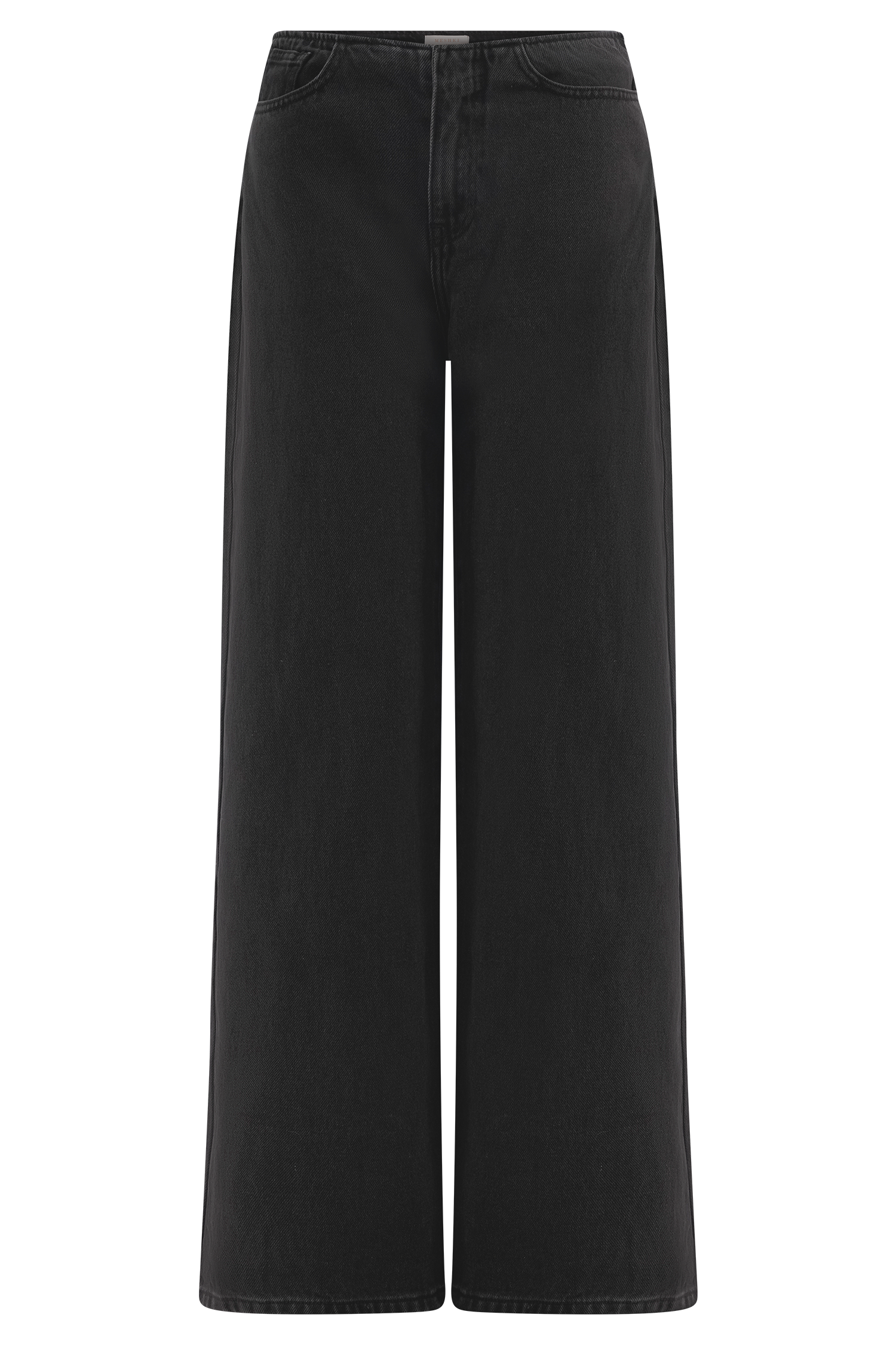 Caitlin Mid Rise Denim Jeans - Washed Black