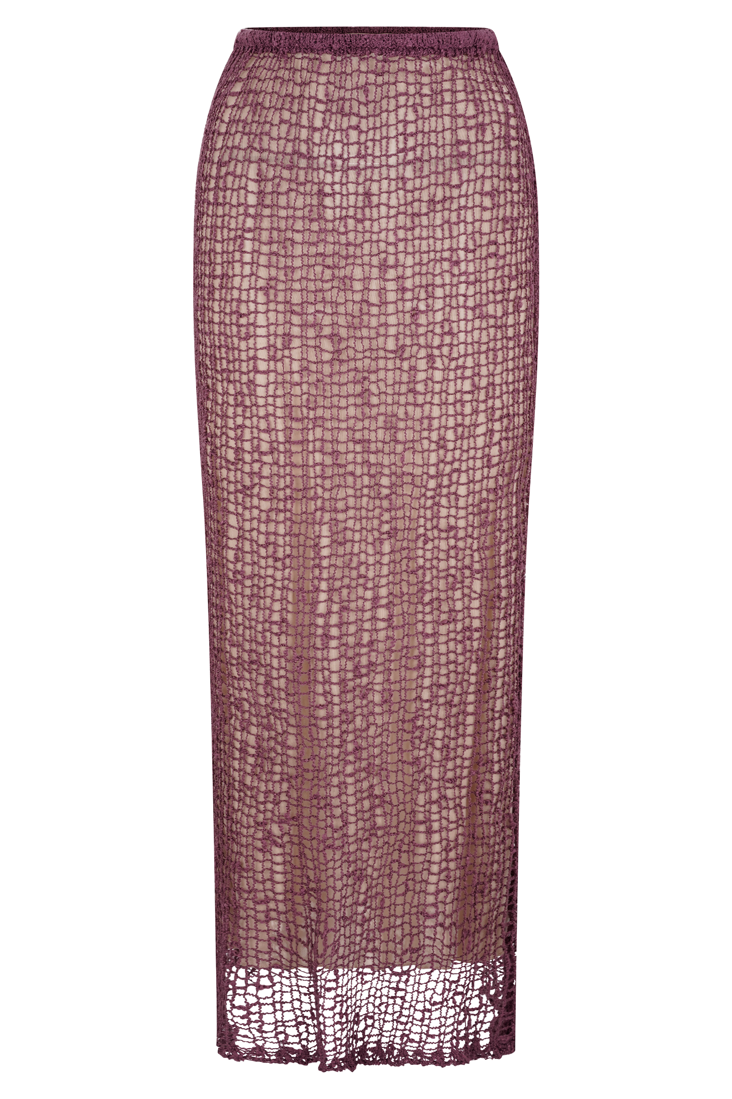 Cordelia Knit Maxi Skirt - Mauve