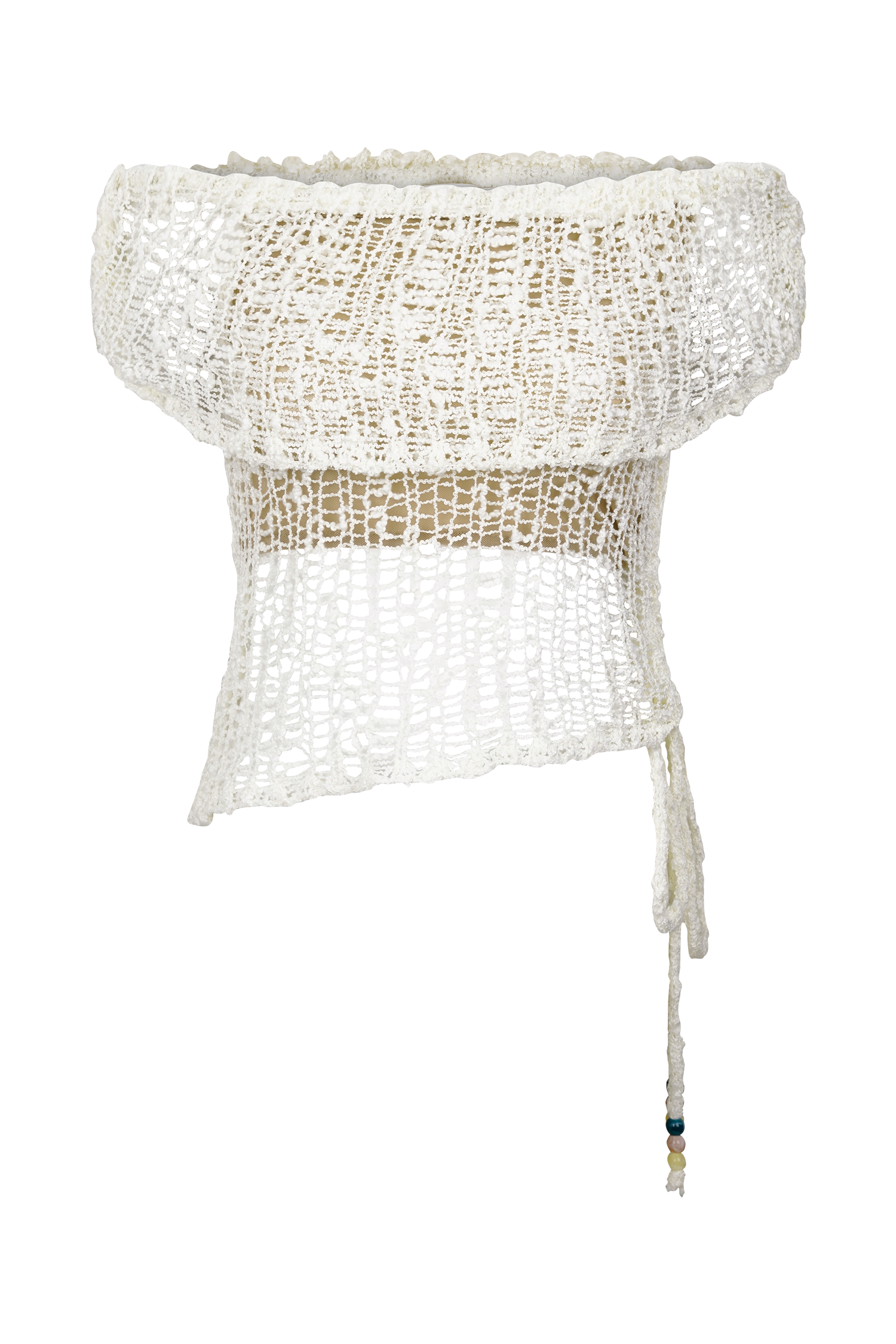 Cordelia Off Shoulder Knit Top - Ivory