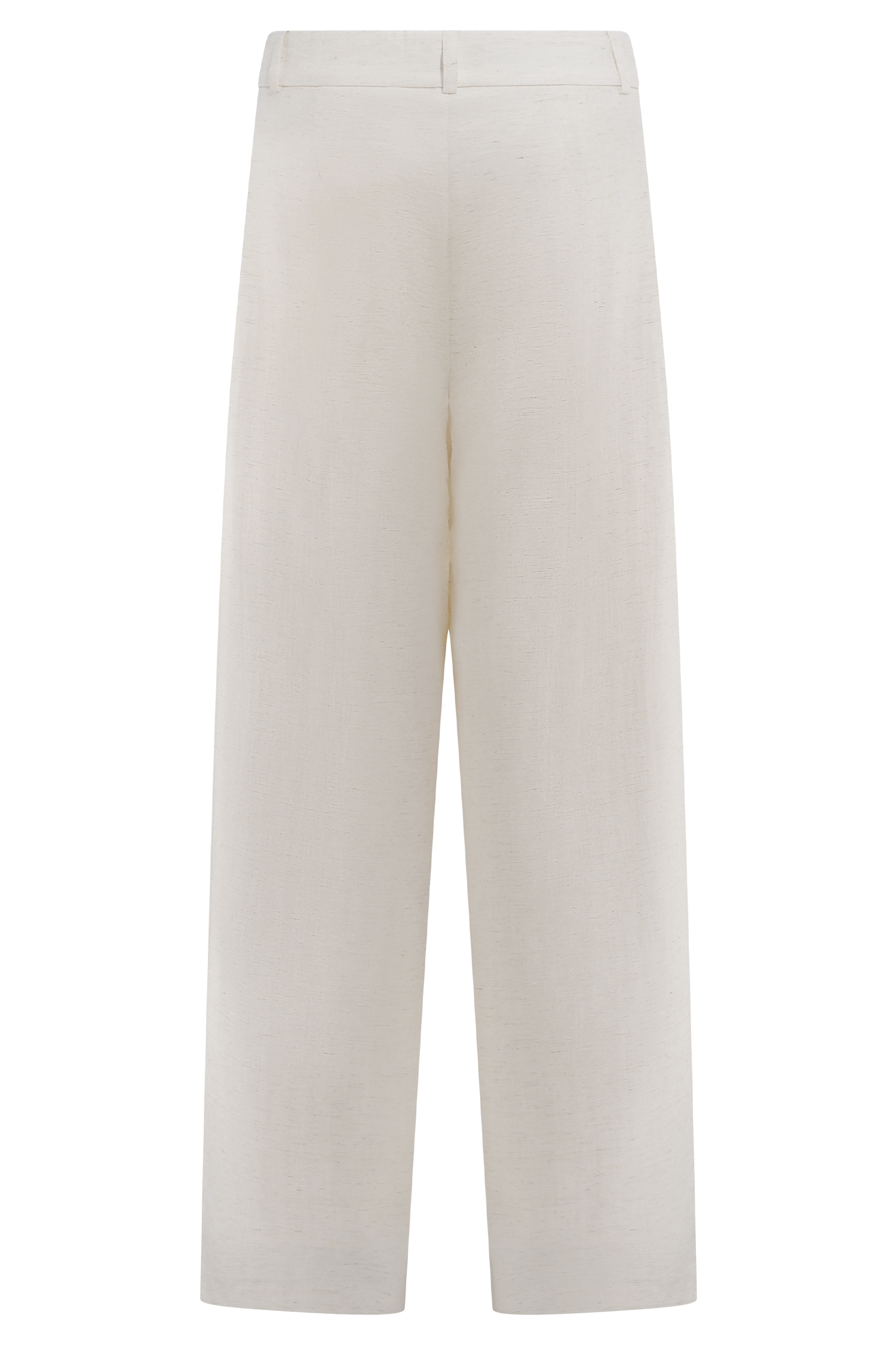 Cyrene Linen Wide Leg Pants - Oat Marle