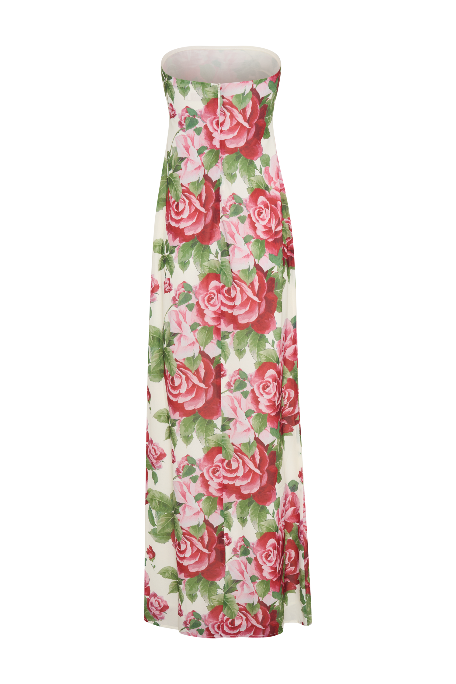 Ella Strapless Chiffon Maxi Dress - Sonia Rose Print