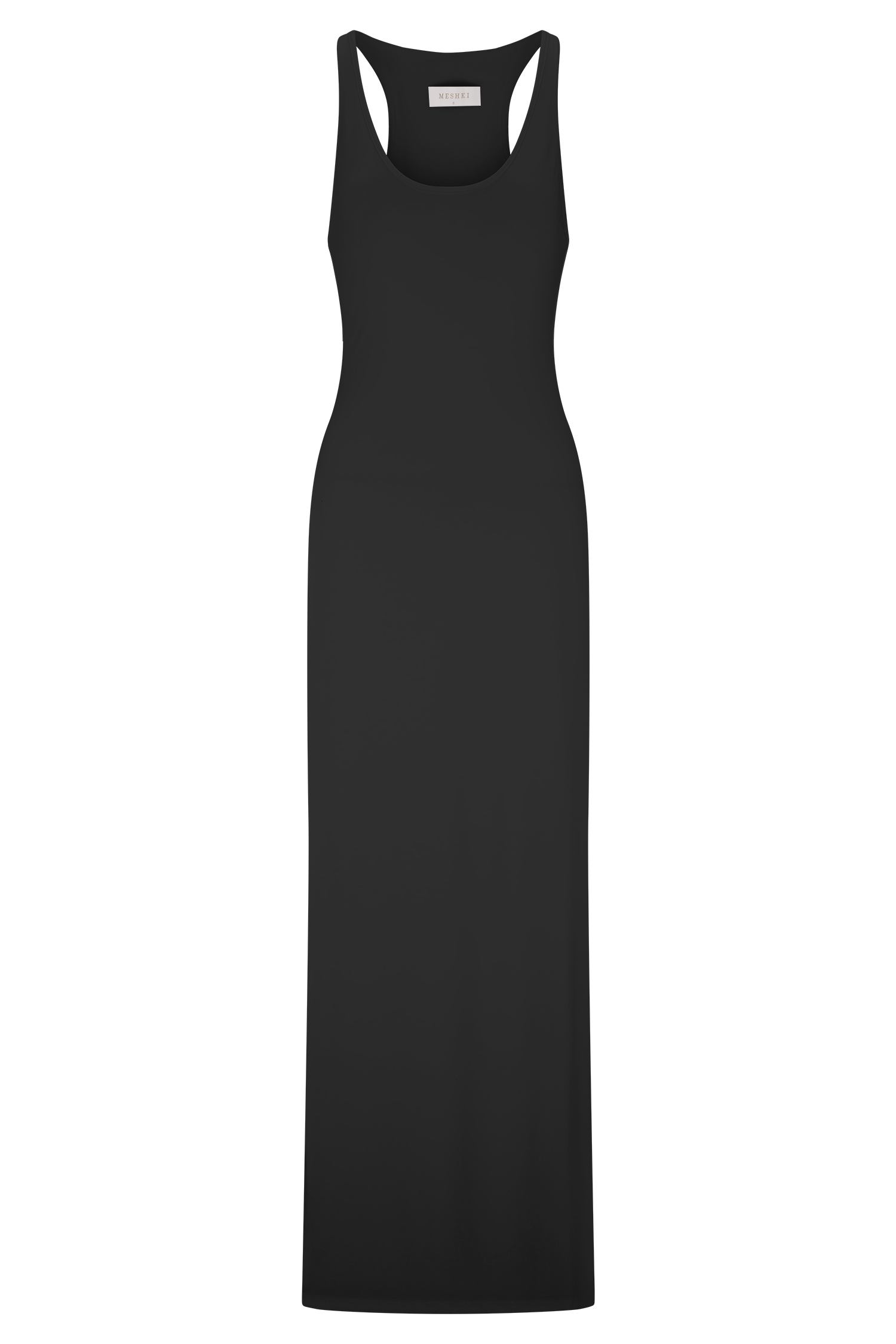 Ellerie Longline Racerback Top - Black