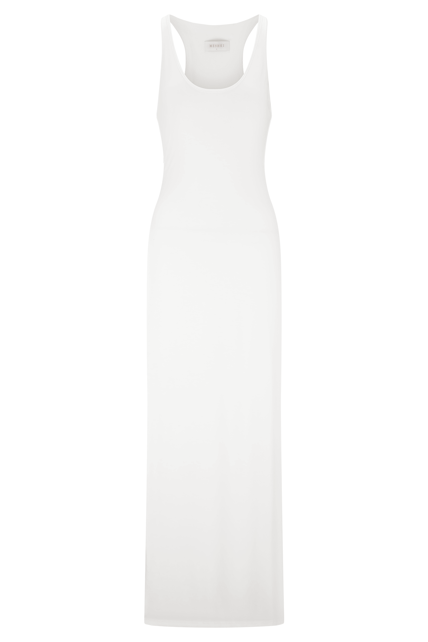 Ellerie Longline Racerback Top - White