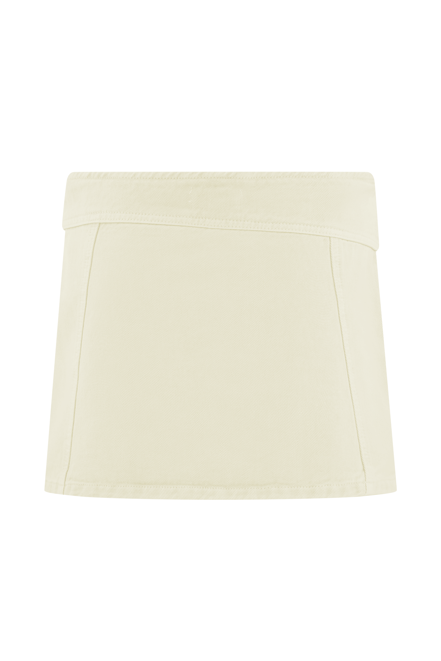 Fallon Denim Micro Mini Skort - Stone Wash