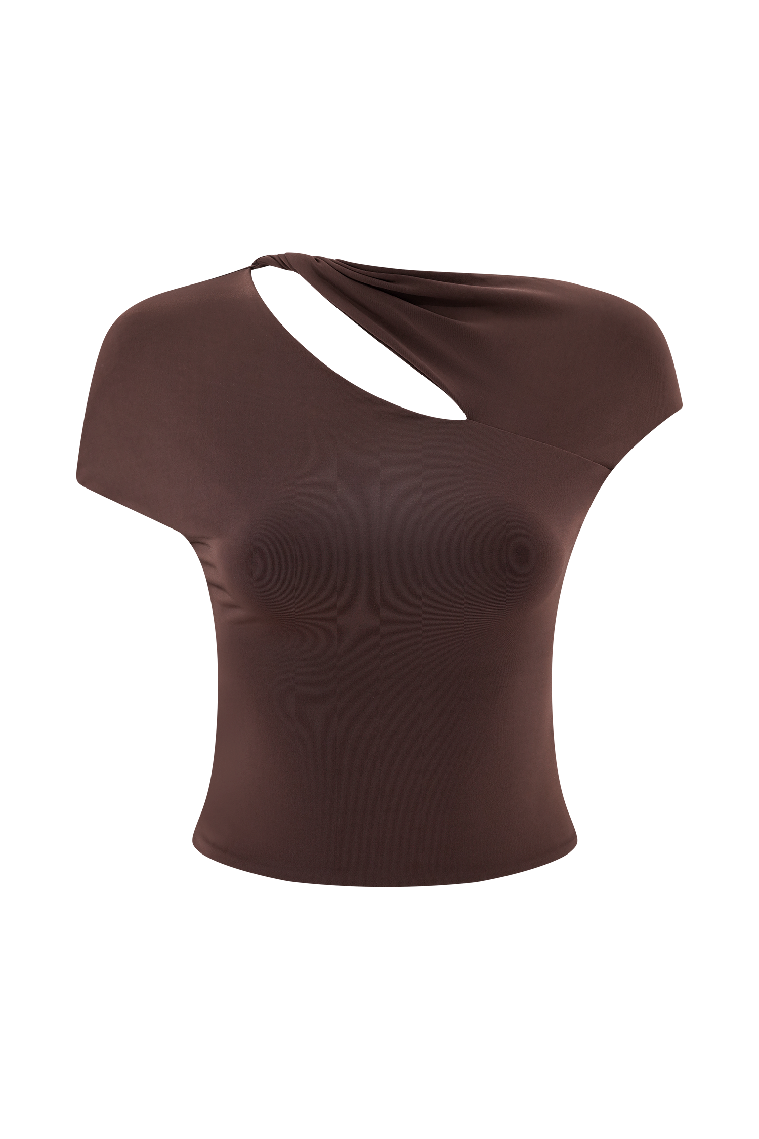 Haven Slinky Twist Top - Chocolate