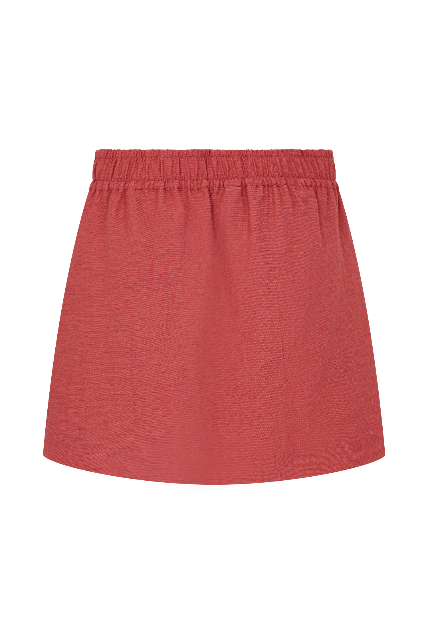 Kallie Linen Skort - Burnt Rose