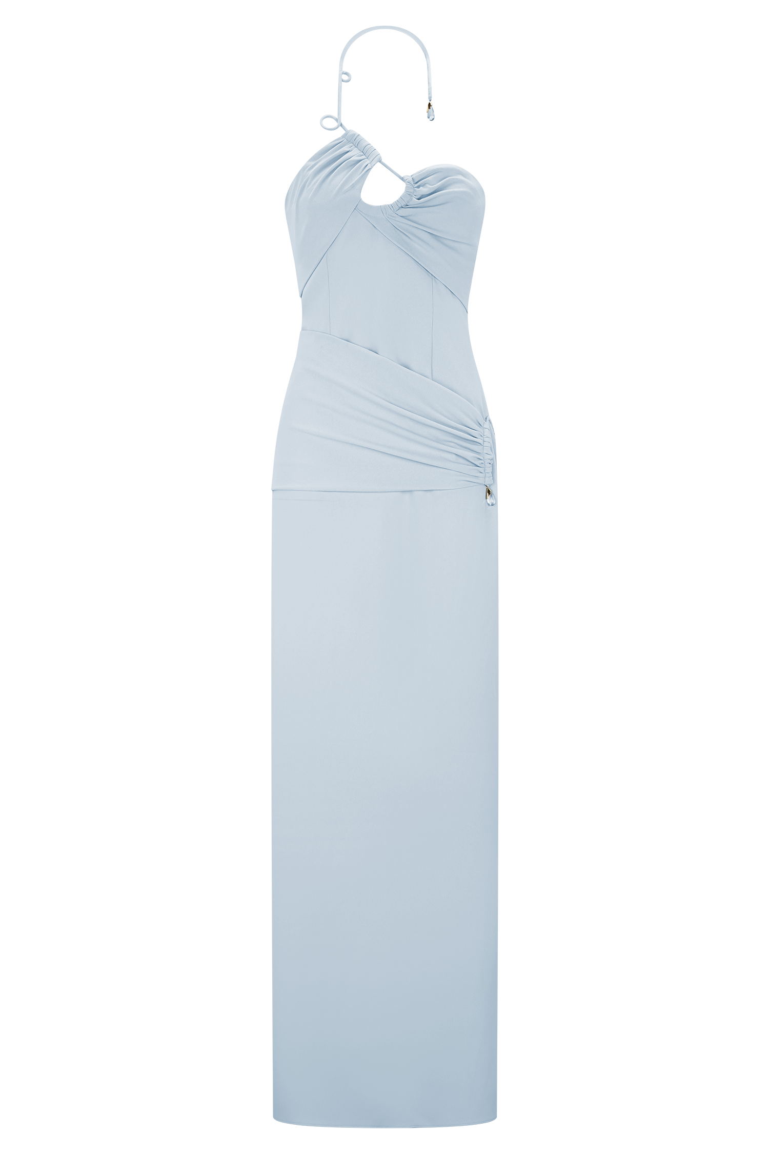 Lalia Teardrop Maxi Dress - Powder Blue
