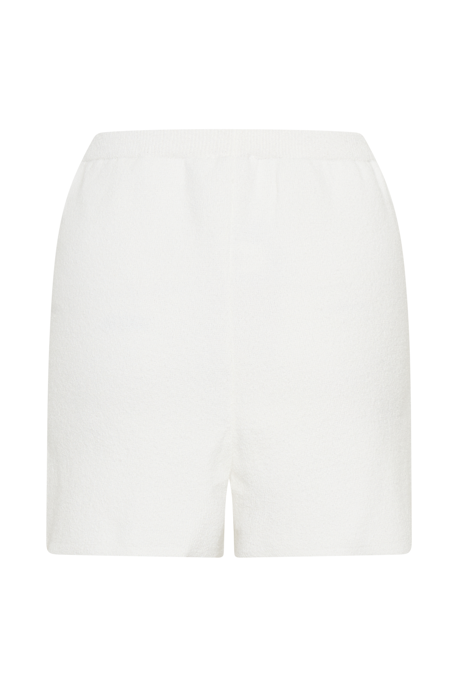Malika Knit Shorts - White