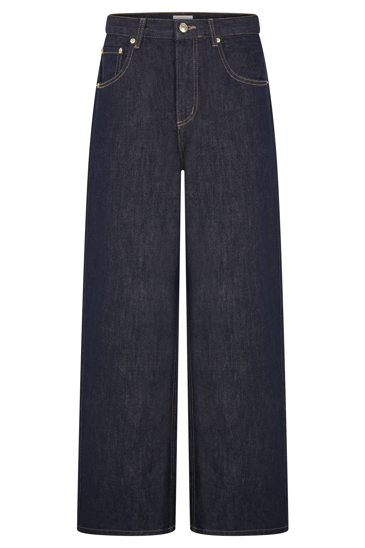 Mannon Mid Rise Denim Jeans - Washed Indigo Blue