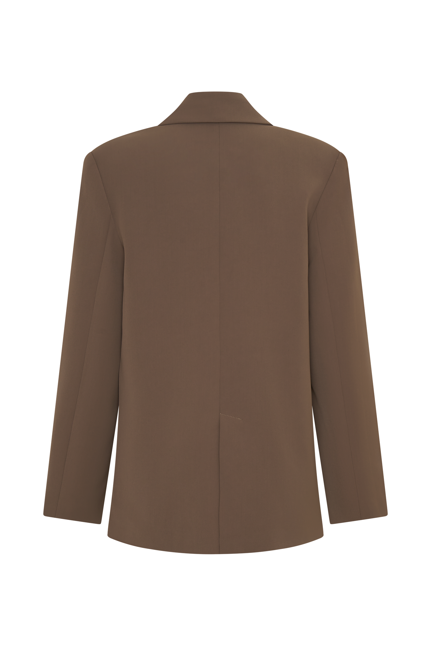 Mateo Oversized Blazer - Cacao Brown