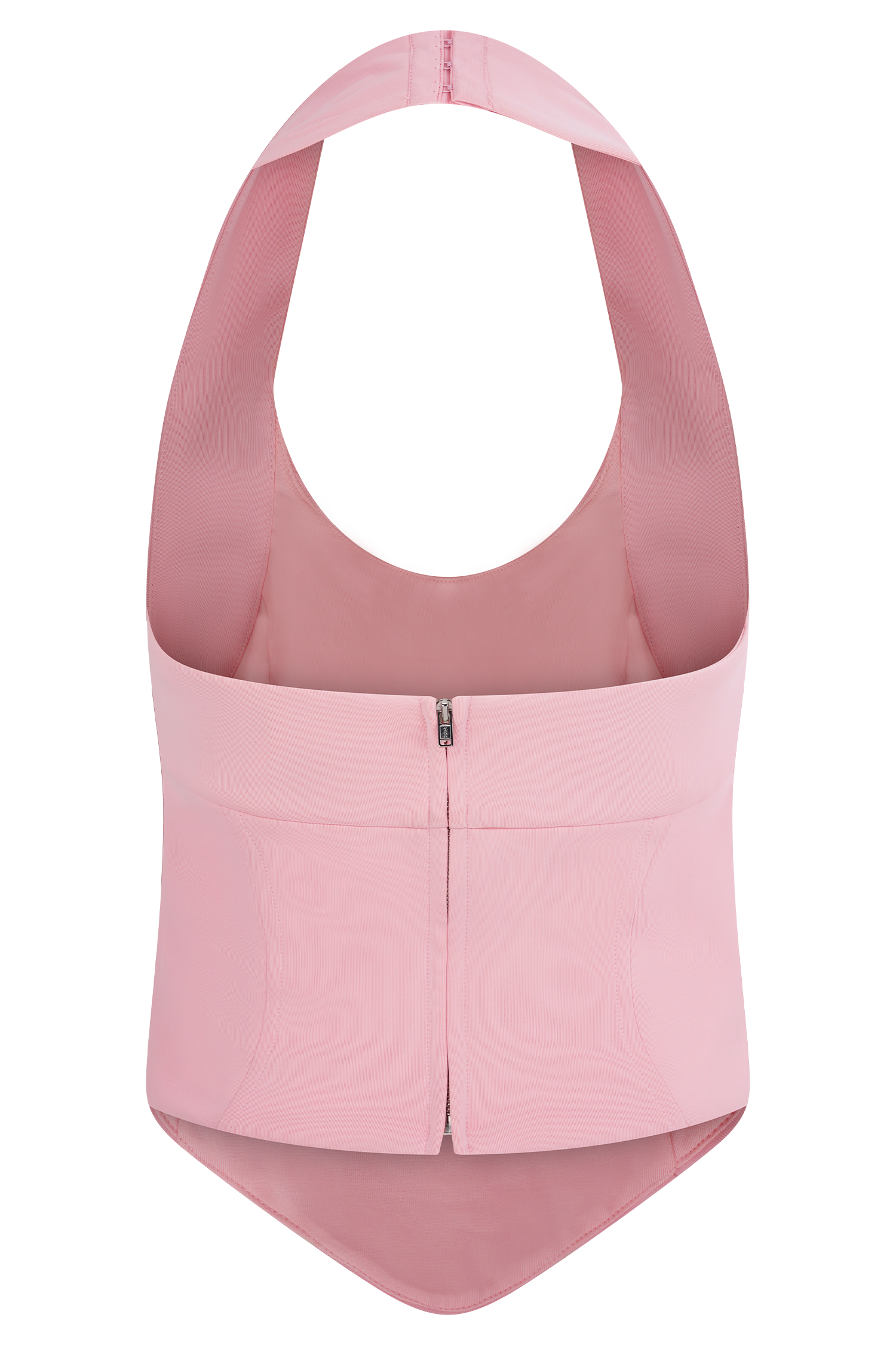 Meadow Corset Halter Top - Candy Pink