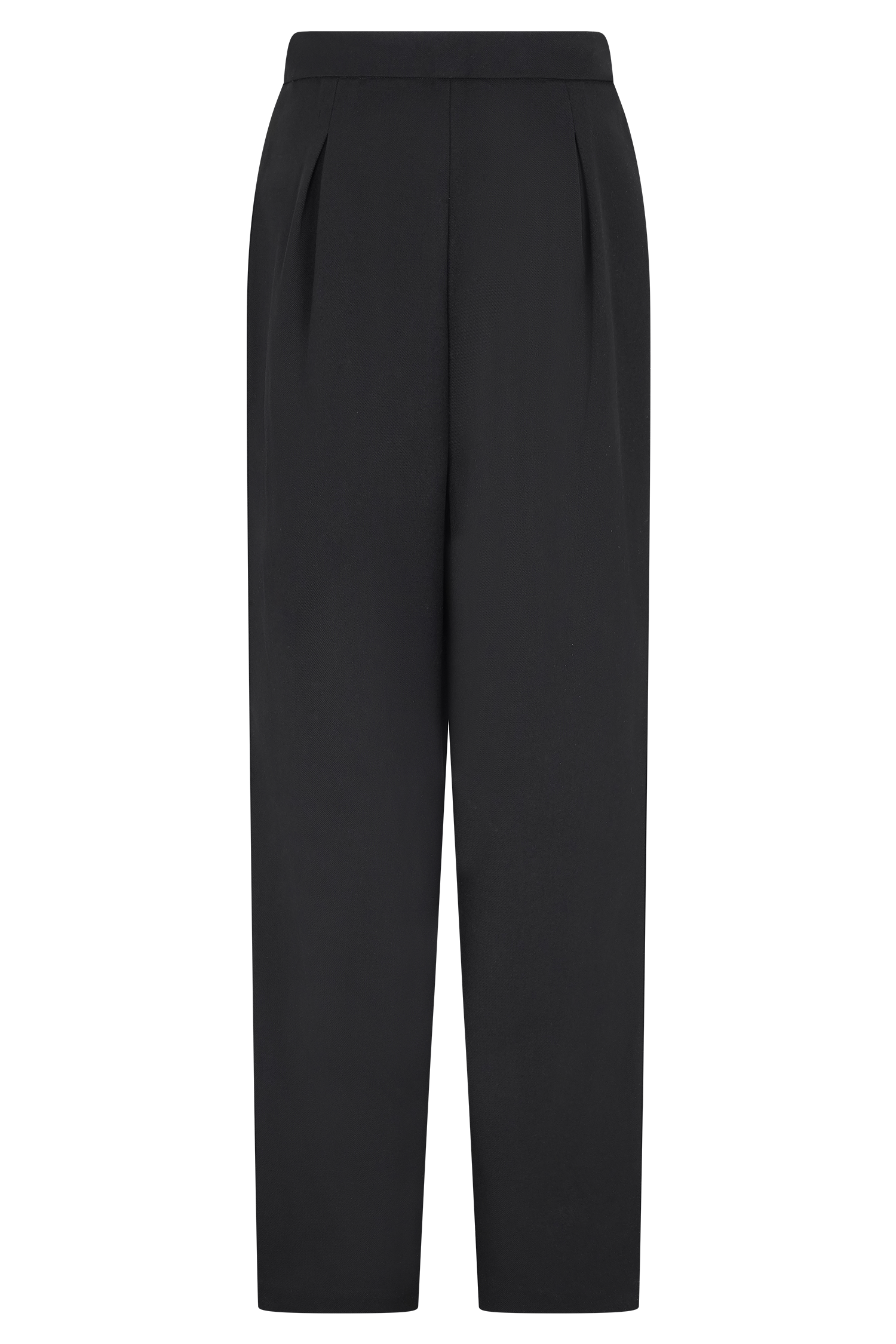 Olie Barrel Leg Suiting Pants - Black