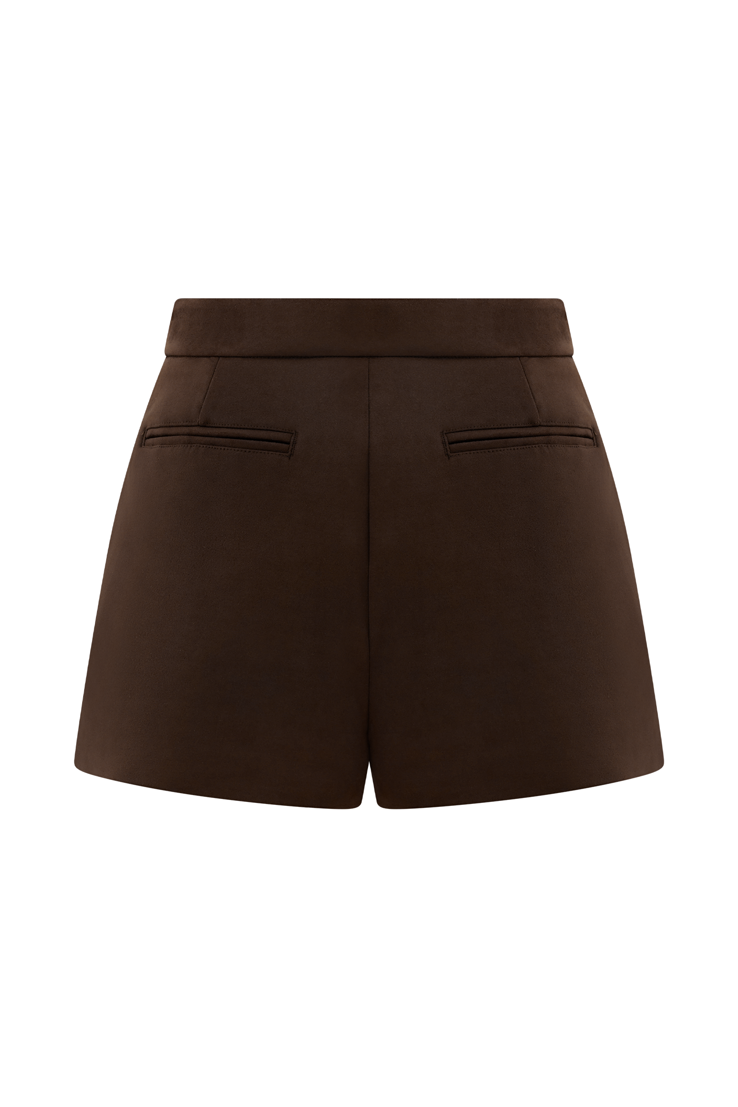 Sally Faux Suede Short - Milk Chocolate