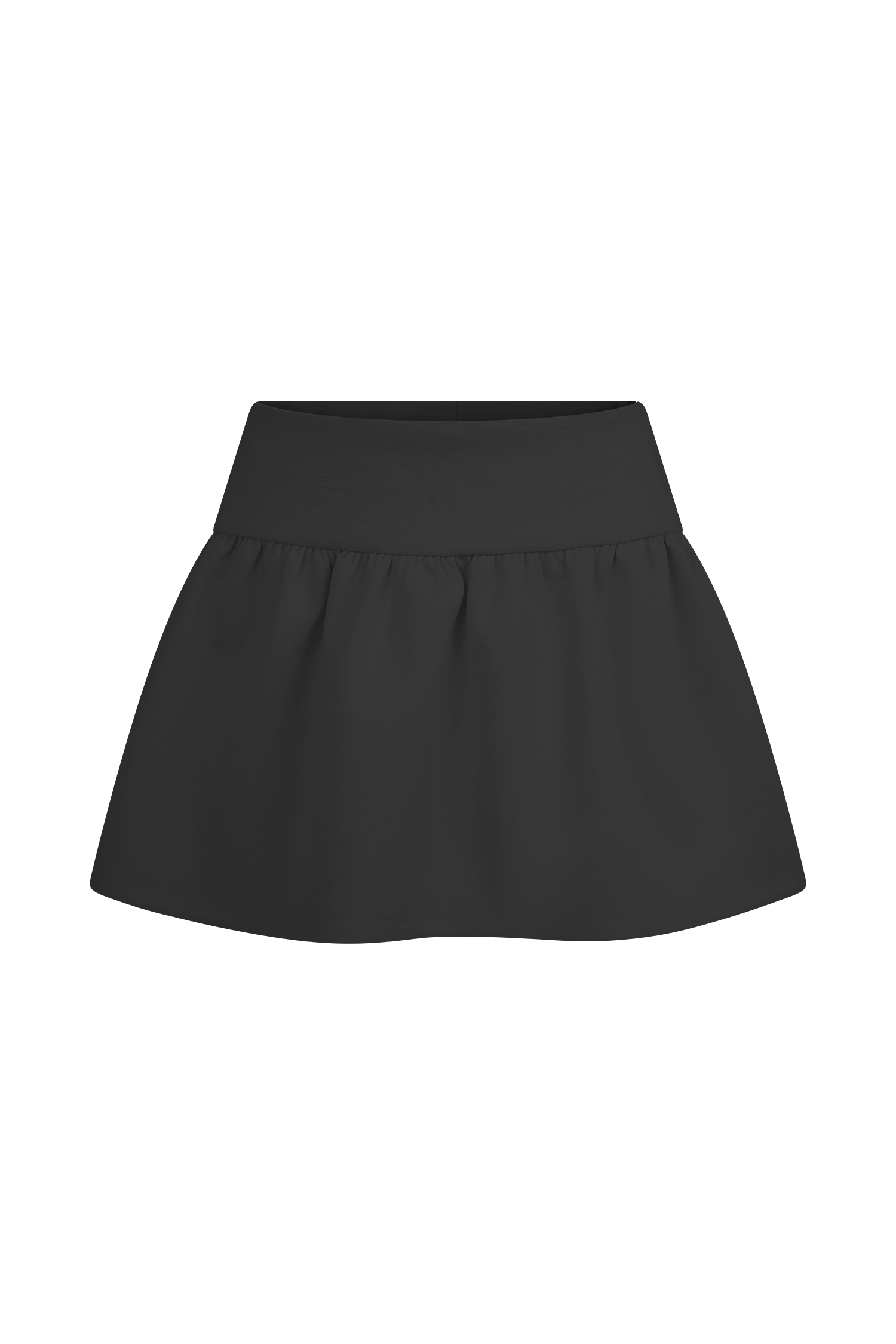 Jennie Frill Mini Skort - Black