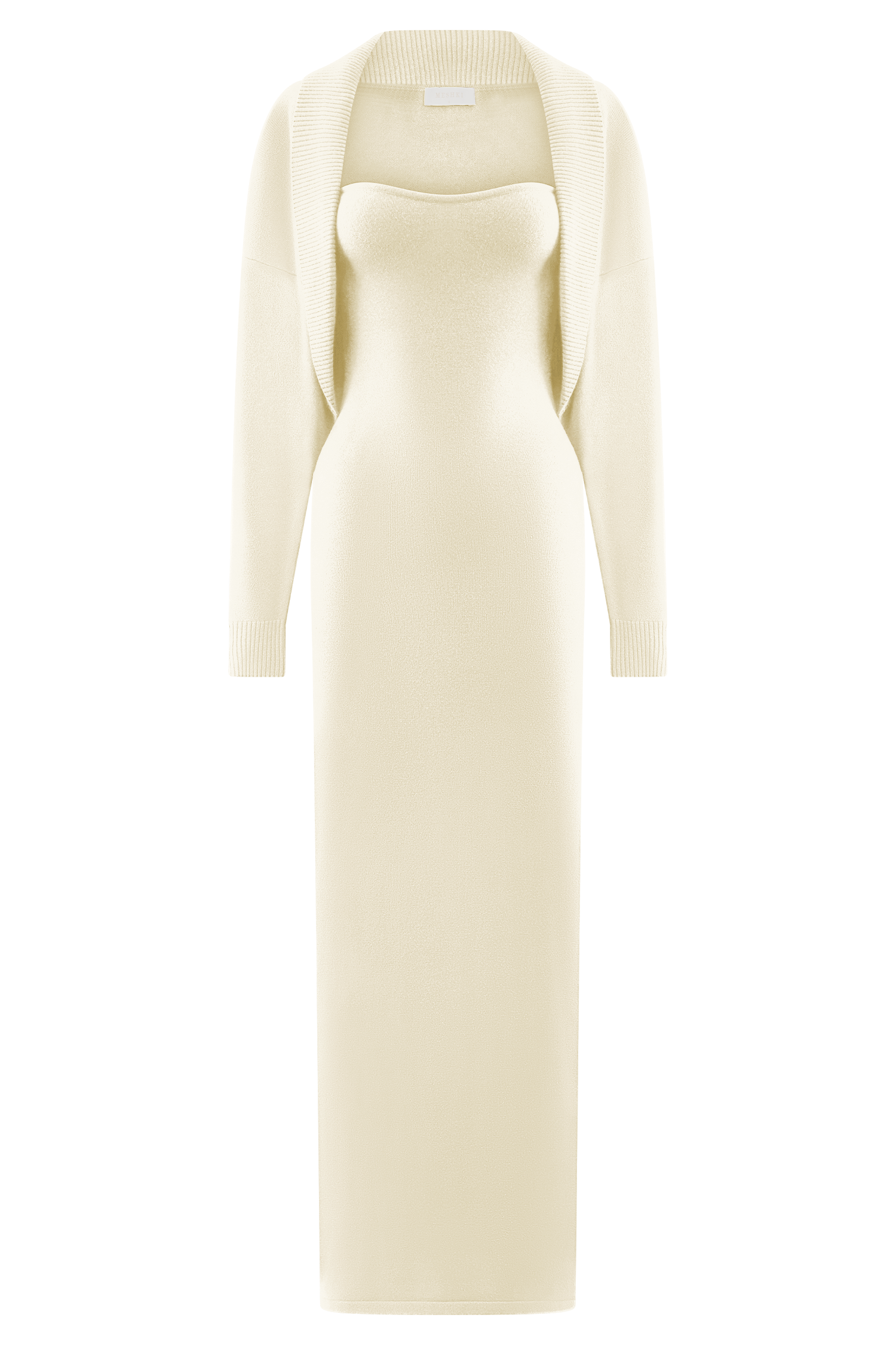 Kingston Knit Maxi Dress - Ivory