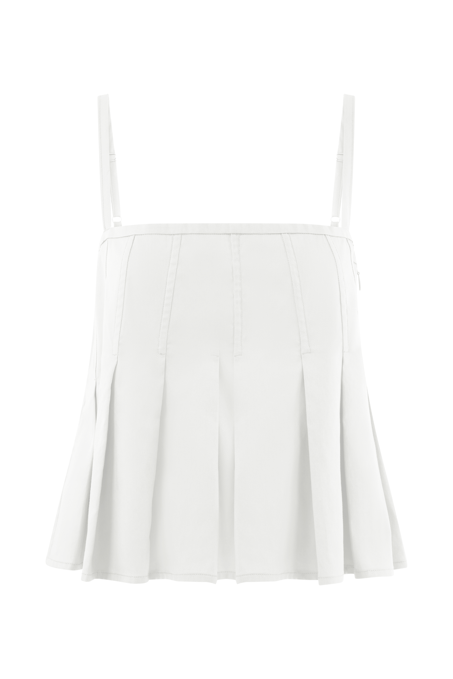 Mae Cotton Top - White