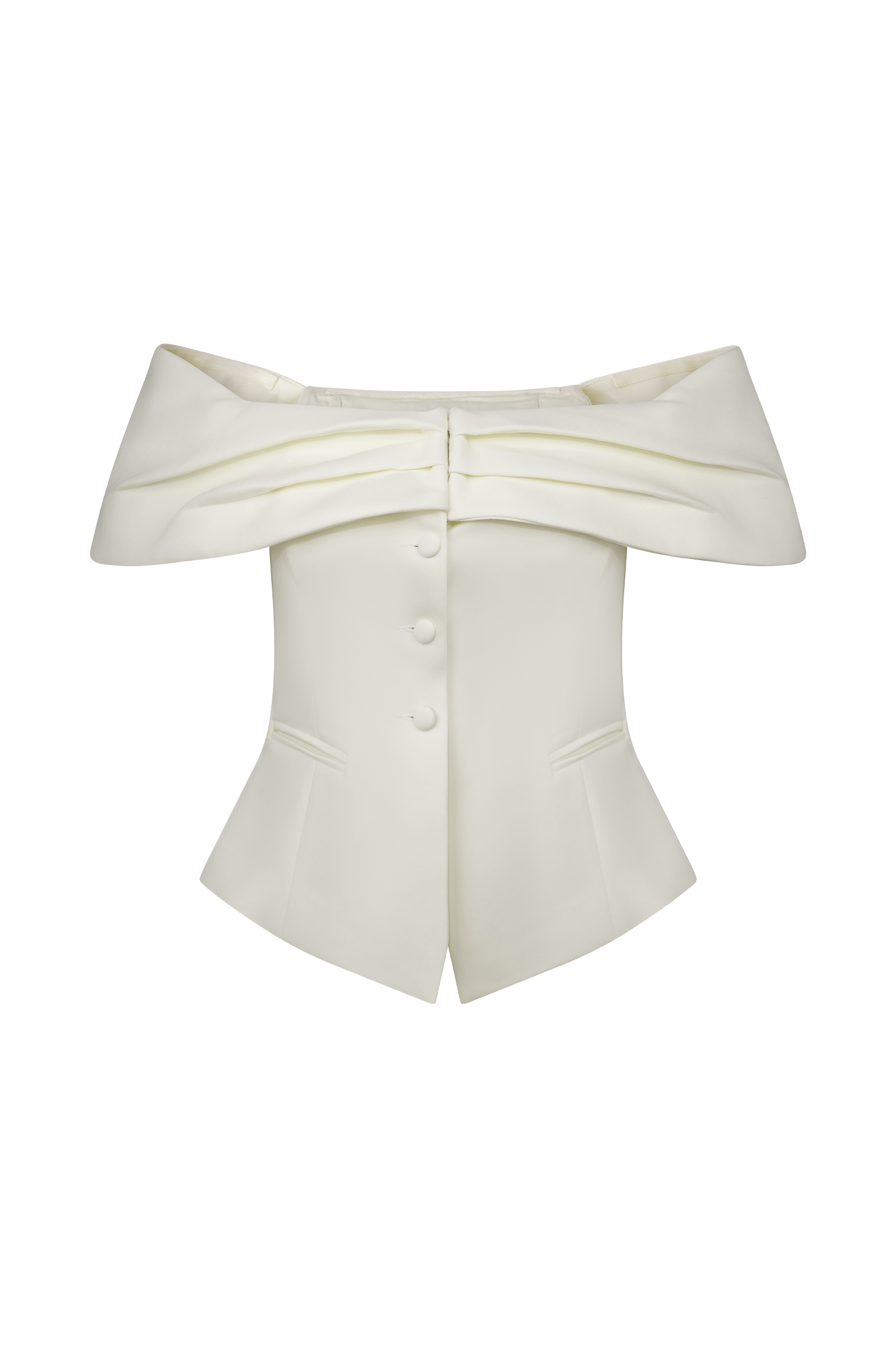 Maxime Suiting Vest - Ivory