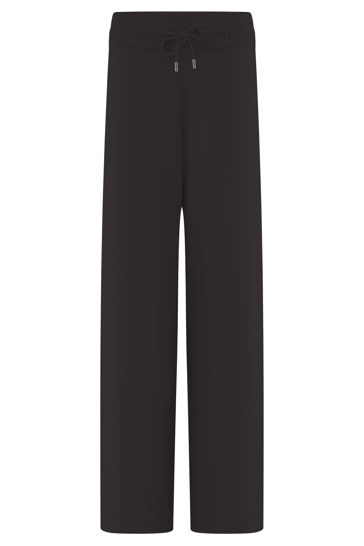 Natalya Knit Wide Leg Pants - Dark Chocolate