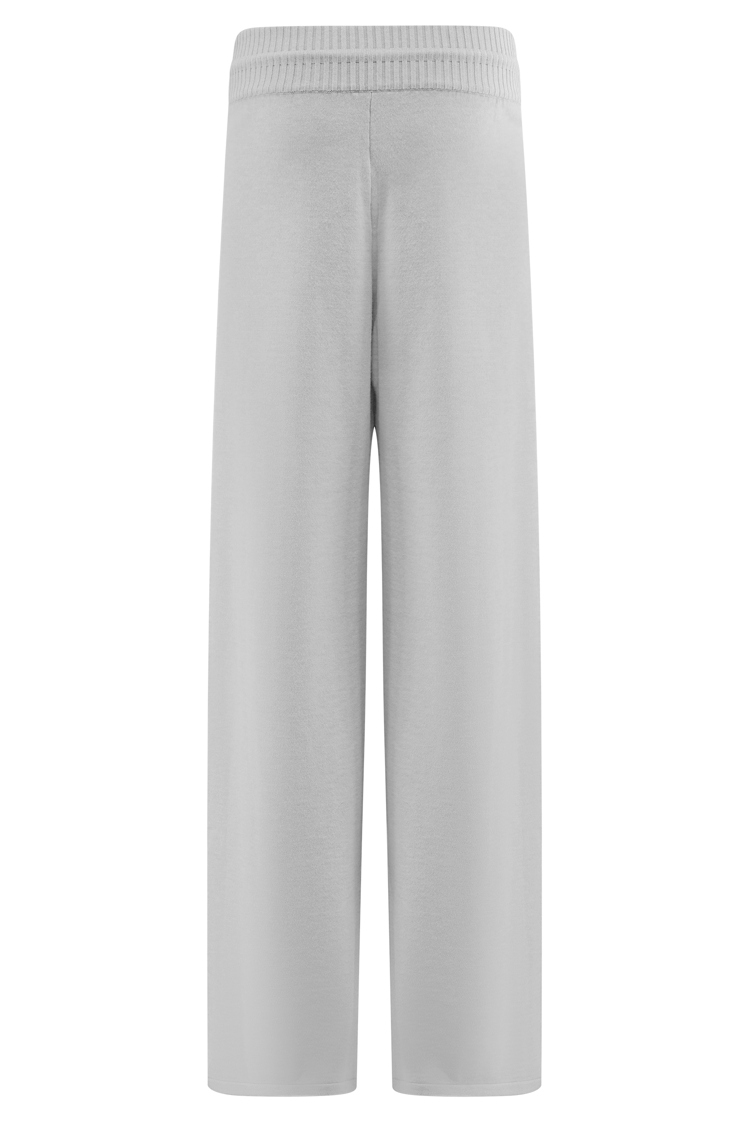 Natalya Knit Wide Leg Pants - Heather Grey Marle