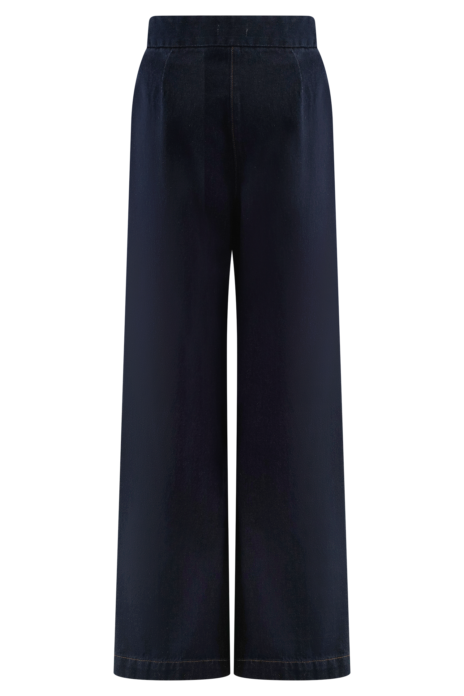 Rayne Wide Leg Denim Jeans - Indigo Blue