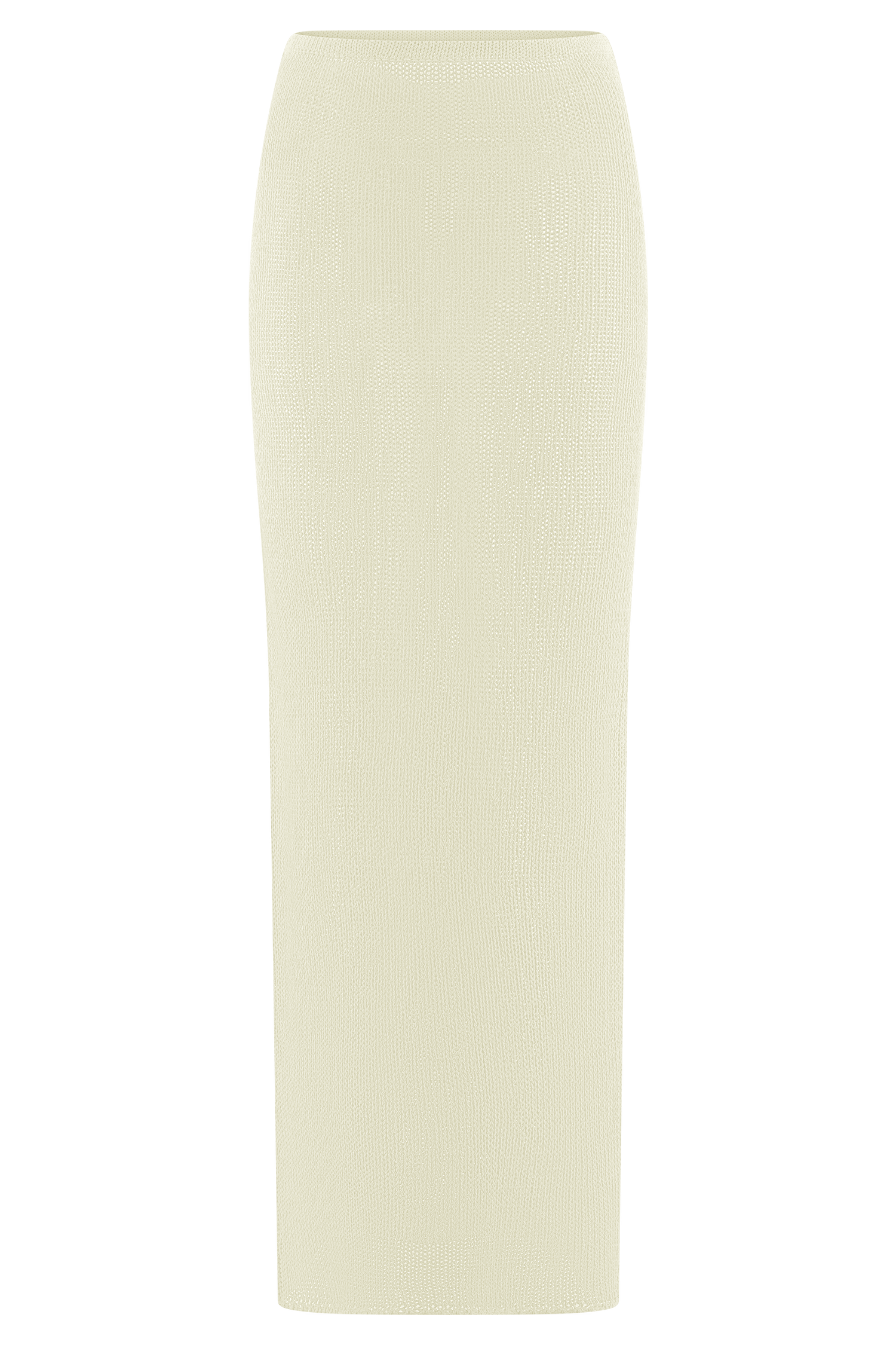 Reagan Knit Maxi Skirt - White